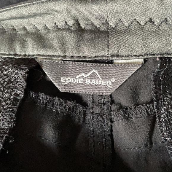 EDDIE BAUER TRAVEX BLACK HIKING CAPRIS - Picture 3 of 5